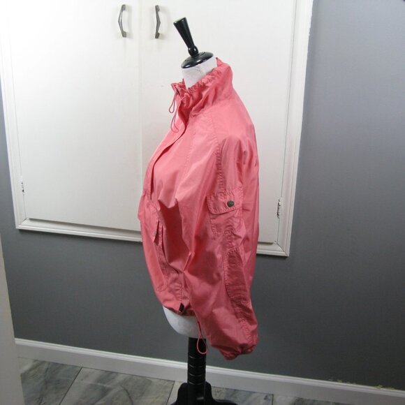 Danskin Now Coral Pink Windbreaker Jacket Size Small - Picture 3 of 5
